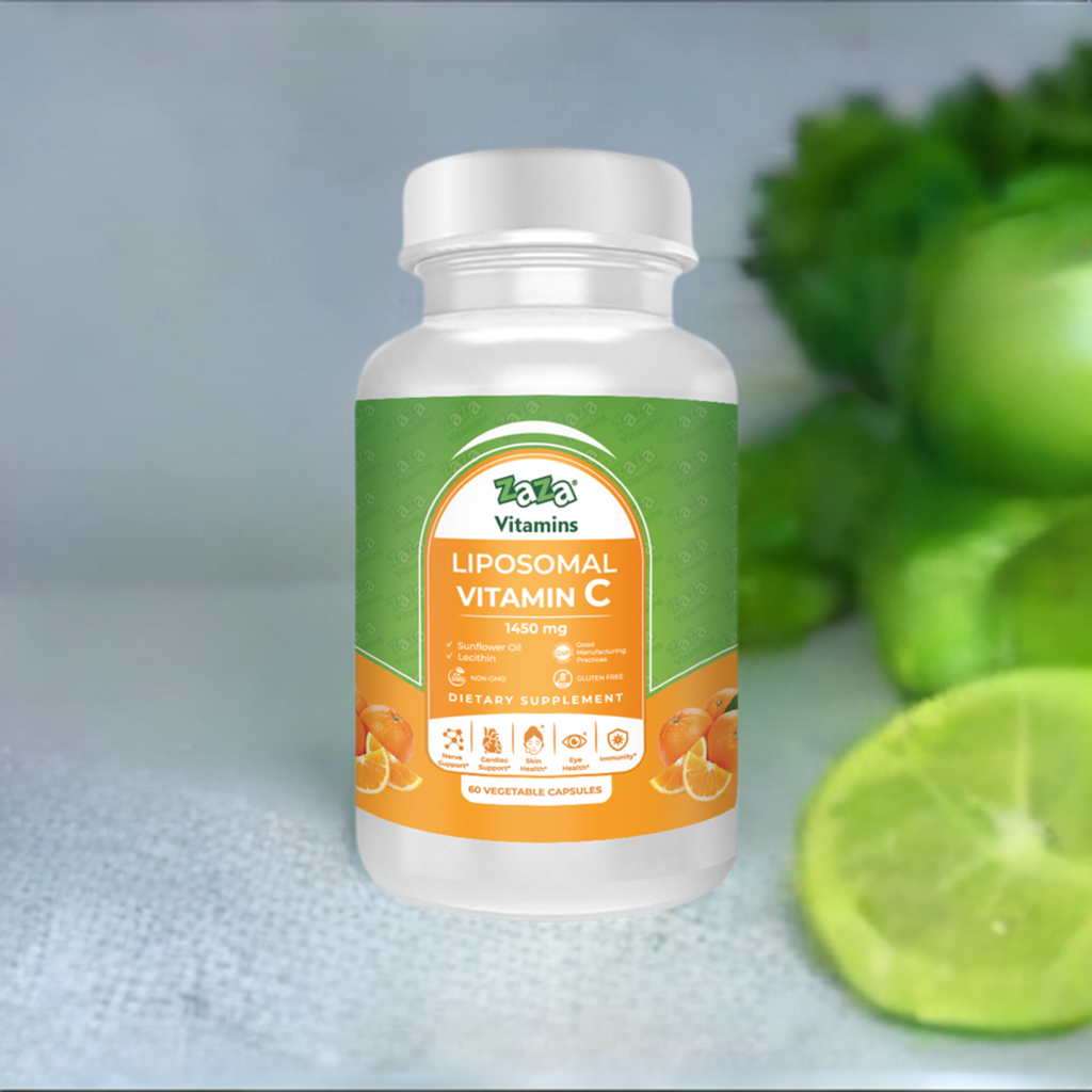 Vitamin C Liposomal VEGETABLE 60 CAPSULES 1450mg